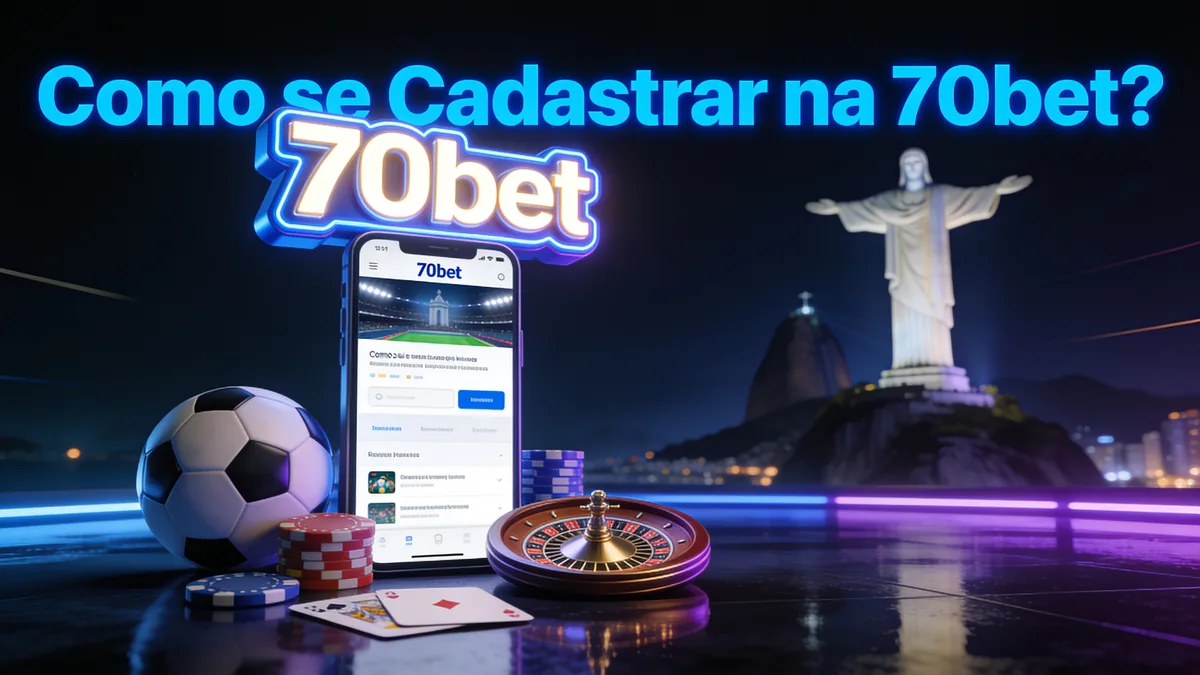 Como se Cadastrar na 70bet? para jogadores no Brasil